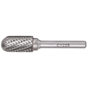 ROTARY BURR TUNGSTEN 12X25X6MM RND.POINT