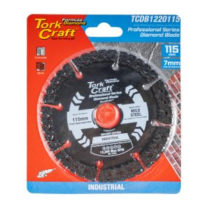 DIAMOND BLADE 115MM SEGMENTED HOT PRESSED CONTRACTOR