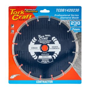 DIAMOND BLADE 230MM SEGMENTED LASER INDUSTRIAL