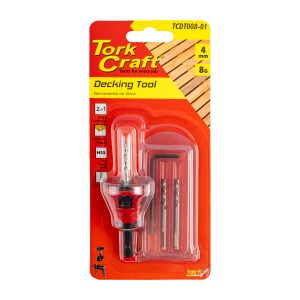 DECKING TOOL 8G STD HEAD PRE-DRILL & COUNTERSINK