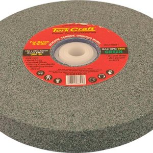 GRINDING WHEEL 150X20X32MM BORE 60GR W/BUSHES FOR B/G GREEN
