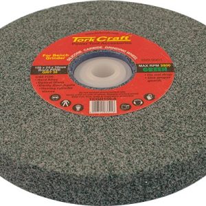 GRINDING WHEEL 150X20X32MM GREEN COARSE 36GR W/BUSHES FOR BENCH GRIN