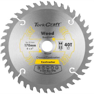 BLADE CONTRACTOR 170 X 40T 20/16 CIRCULAR SAW TCT