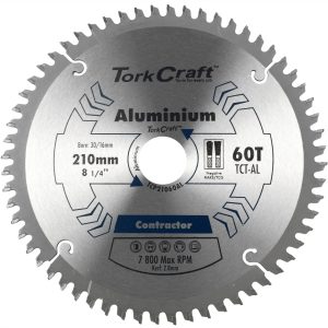 BLADE CONTACTOR ALUM 210 X 60T 30/16 CIRCULAR SAW TCT