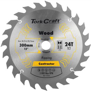 BLADE CONTRACTOR 300 X 24T 30/1/20/16 CIRCULAR SAW TCT