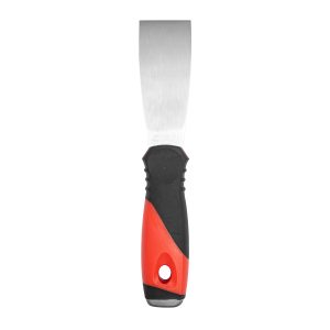 PUTTY KNIFE 38MM S/STEEL BLADE SOFT GRIP STEEL CAP