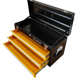 TOP BOX EMPTY 3 DRAWER & TOP TRAY 600X250X320MM TRACK BOX 2.0 TOOL BOX