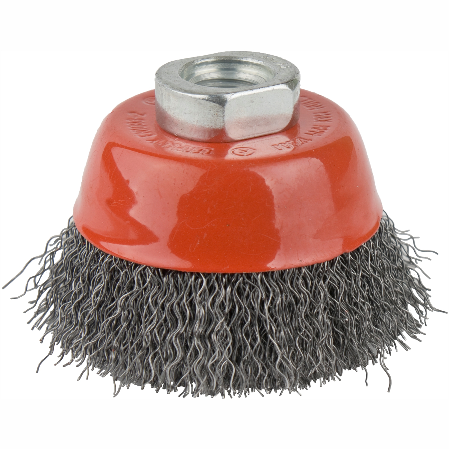 WIRE CUP BRUSH CRIMPED PLAIN 60MMXM14 BLISTER