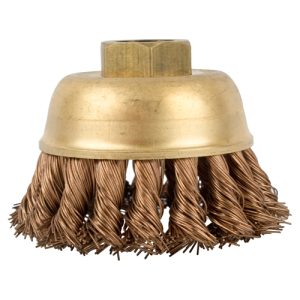 WIRE CUP BRUSH N/SPARK TWISTED 80MMXM14 BULK