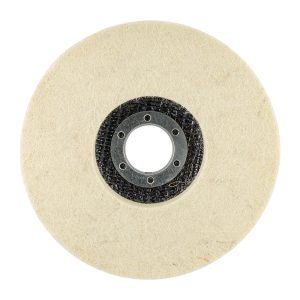 FELT DISC WOOL SMOOTH 115MM X 22.23MM TCFD POLISHING