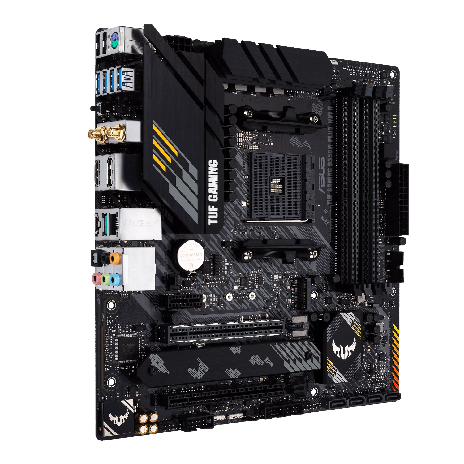 TUFGAMINGB550M-PLUSWIFIII_TUF-GAMING-B550M-PLUS-WIFI-II-mATX-Gaming-Motherboard_wr_03a