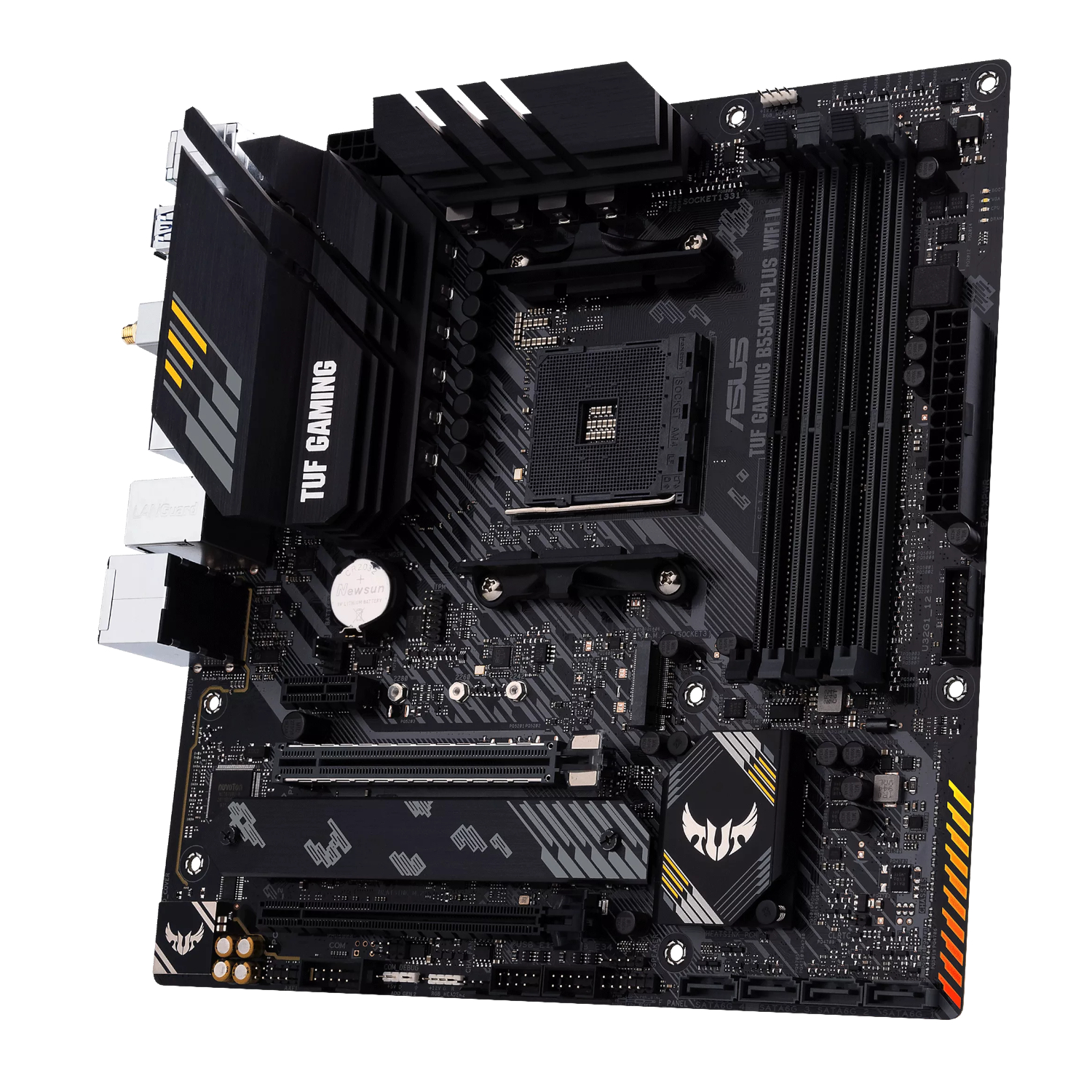 TUFGAMINGB550M-PLUSWIFIII_TUF-GAMING-B550M-PLUS-WIFI-II-mATX-Gaming-Motherboard_wr_04a