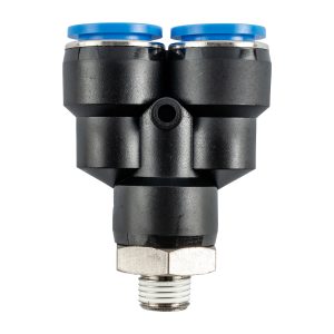 PU HOSE FITTING Y JOINT 16MM - 1/4'M