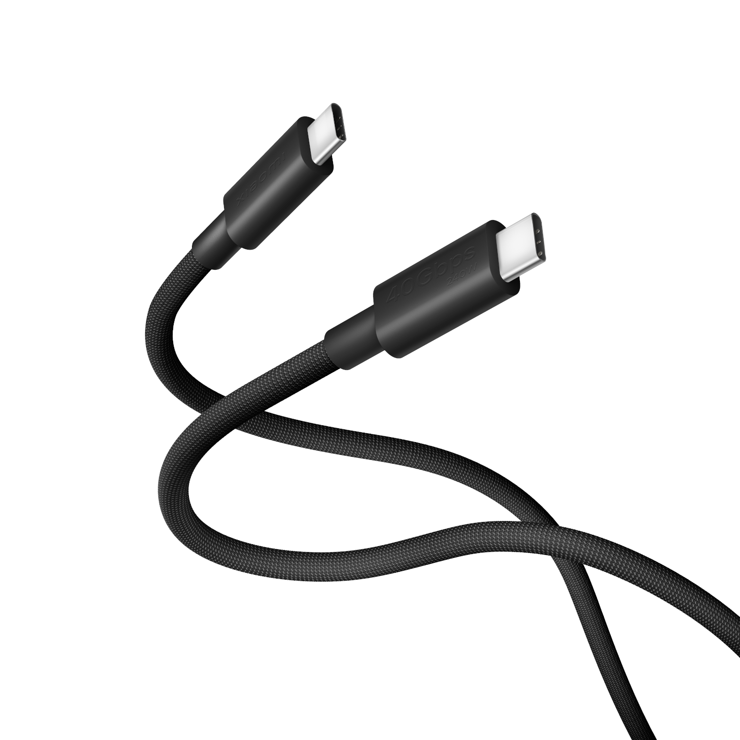 Xiaomi USB4 6A USB Type-C To USB Type-C Braided Cable 1m- (120W, 40Gbps, 8K) - Image 2