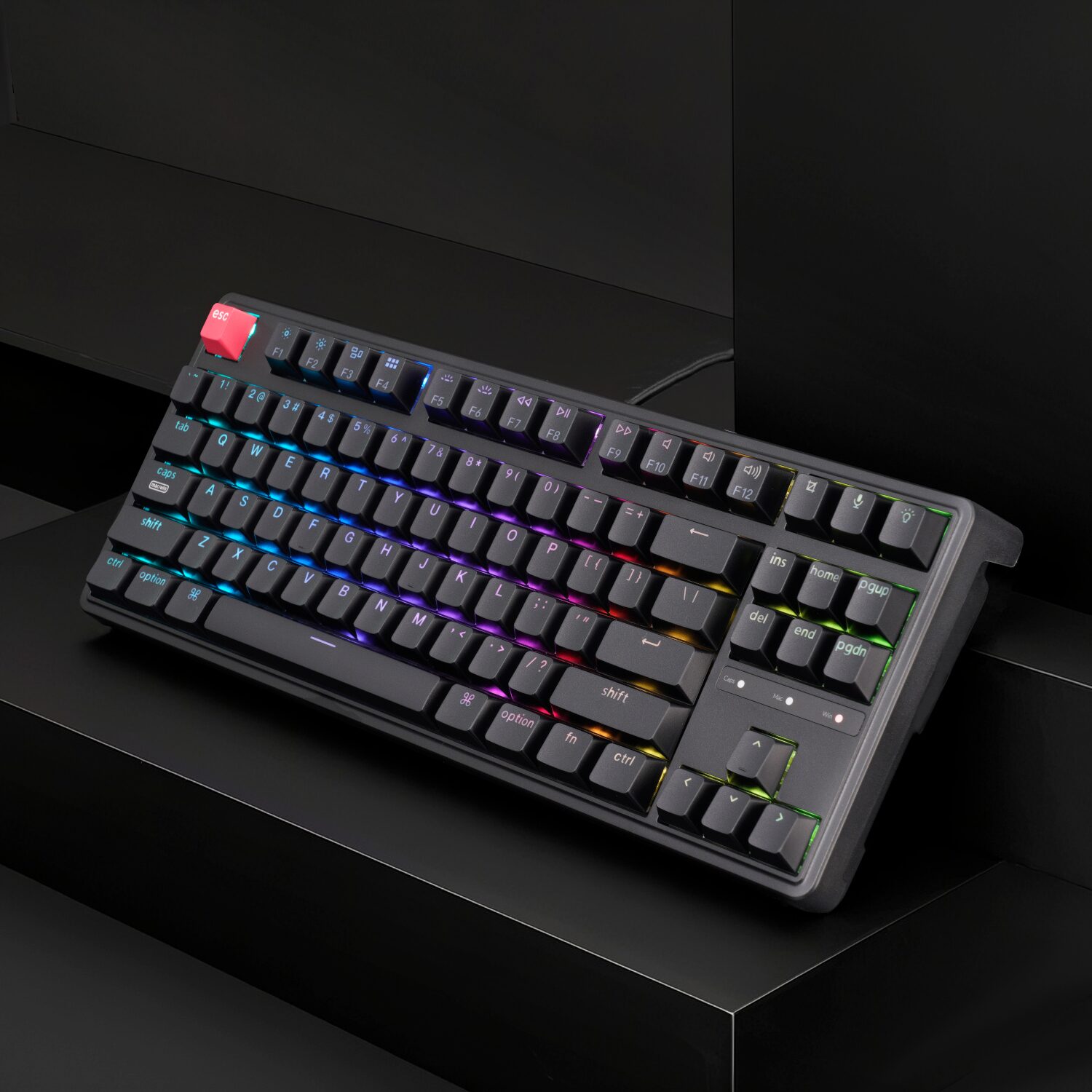 Keychron C3 Pro 80% 8K Super Banana Switch Hot-swappable RGB Wired Custom Mechanical Keyboard - Image 5
