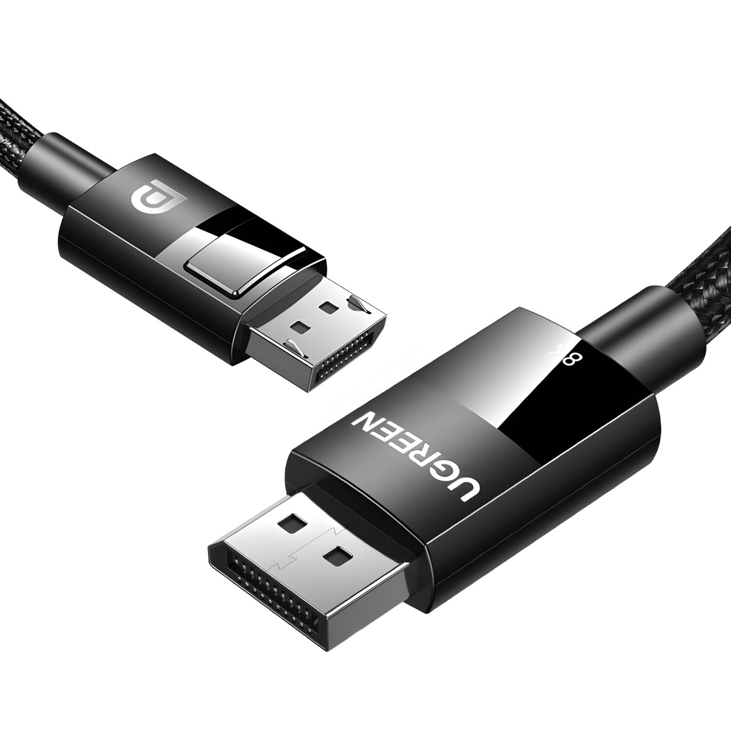 UGREEN DP114 8K DisplayPort Male to Male Braided Cable 2m - Image 3