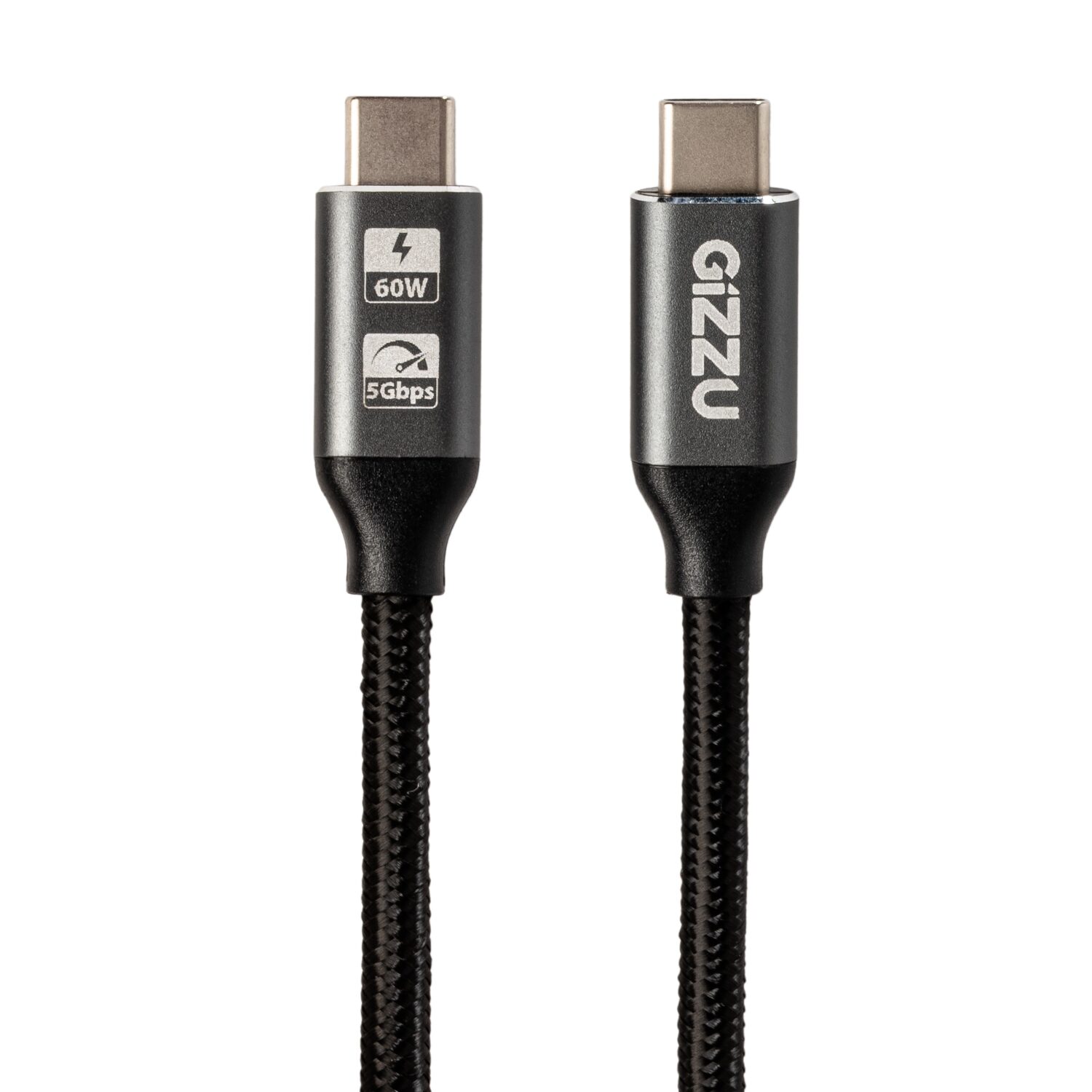 GIZZU 60W 5Gbps Type-C 2m Cable - Image 2