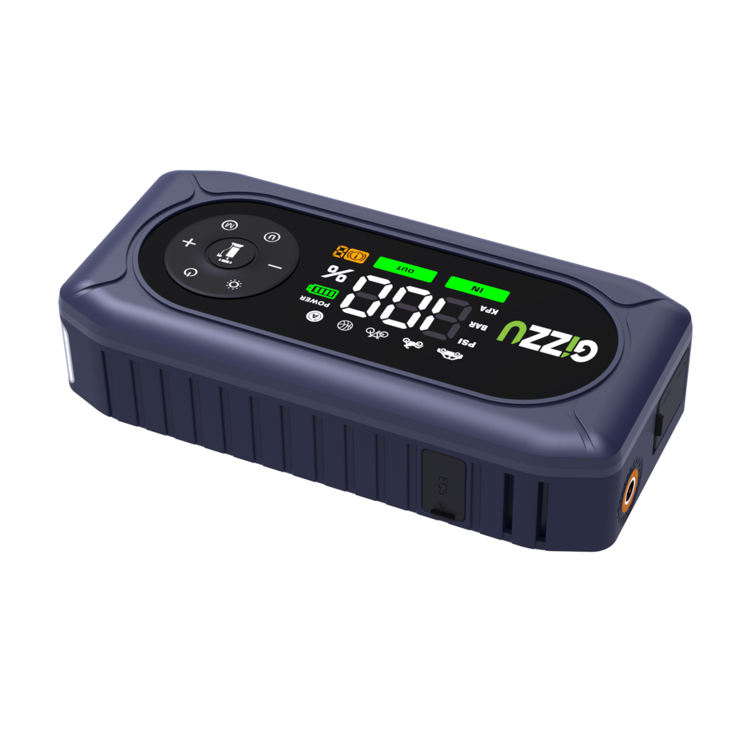 Gizzu 4-in-1 Jump Starter and Air Compressor - Image 4