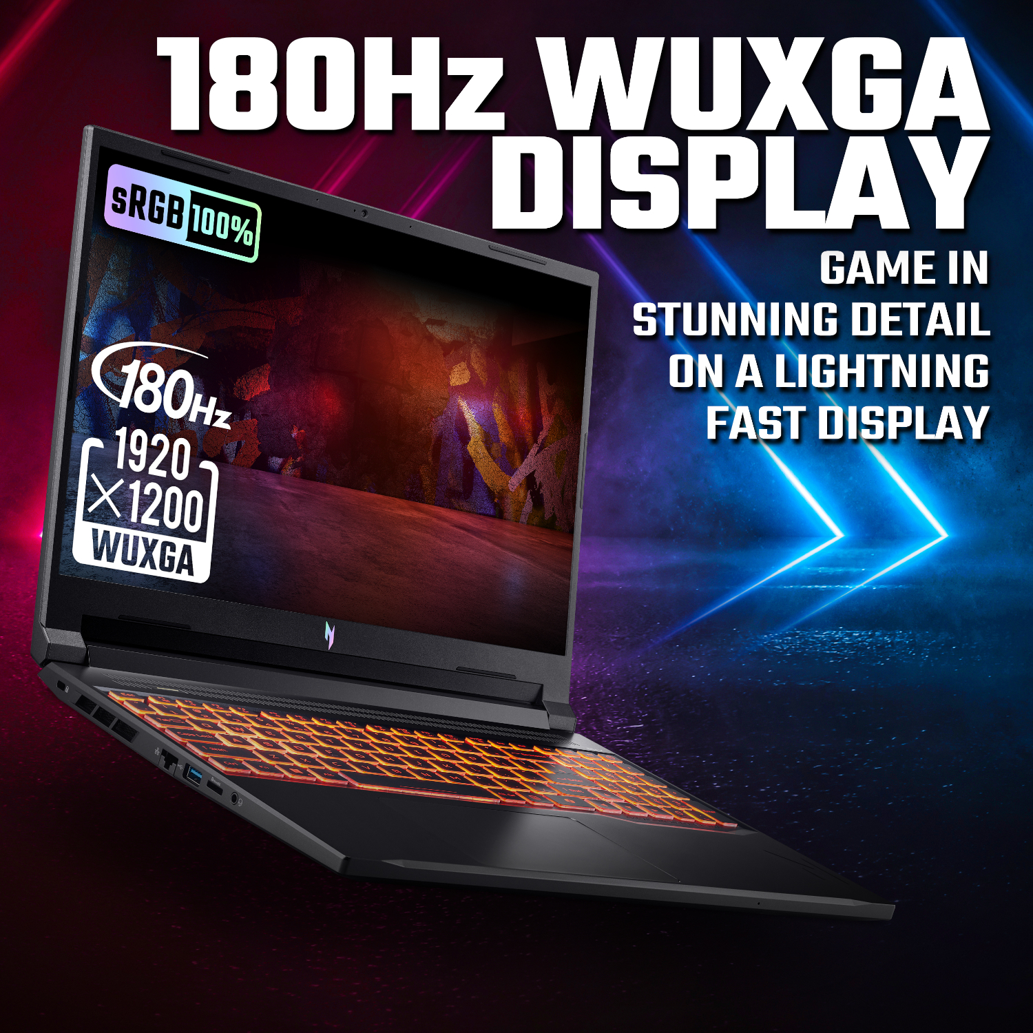 Acer NITRO V 16 Gaming Laptop 16″ | AMD Ryzen 5 | 16GB |1TB | RTX 5060 8GB | Windows 11 Home - Image 14