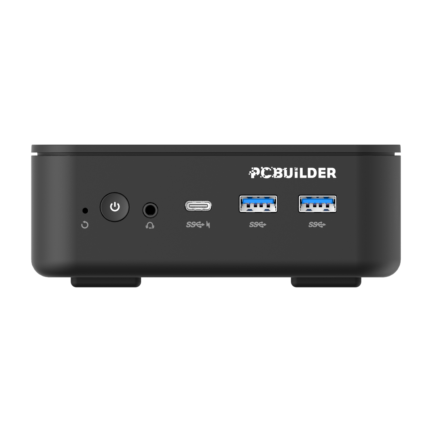 PCBuilder CUBE Intel Core 3-100U 16GB DDR5 512GB Windows 11 Pro Mini PC - Image 2