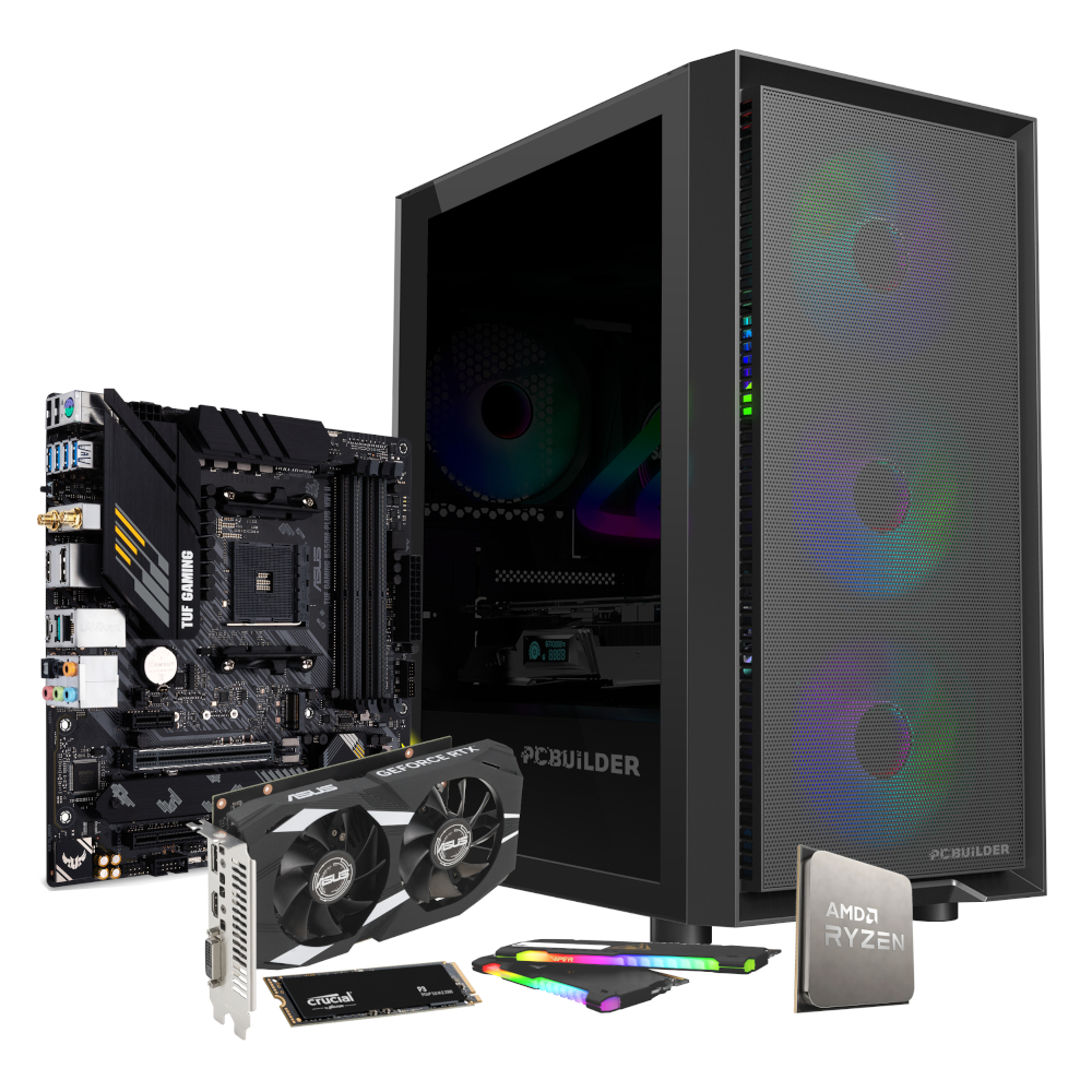 PCBuilder Ryzen 5 5600XT SENTINEL Windows 11 Gaming PC - Image 18