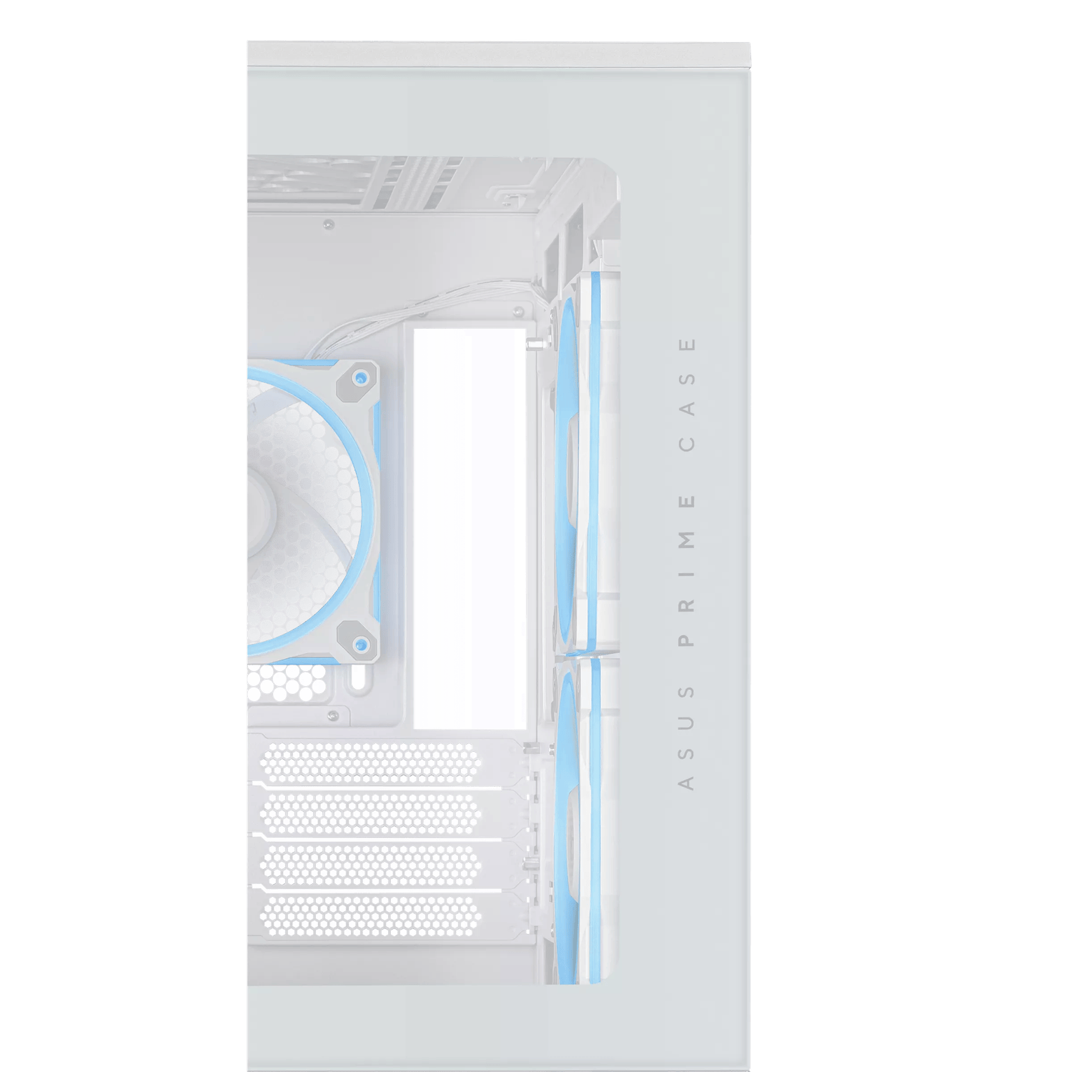 ASUS Prime AP202 ARGB mATX White Chassis - Image 4