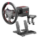 PXN VD4 Direct Drive Sim Racing Wheel – PD-HM Dual Pedal – Z8 Clamp Bundle
