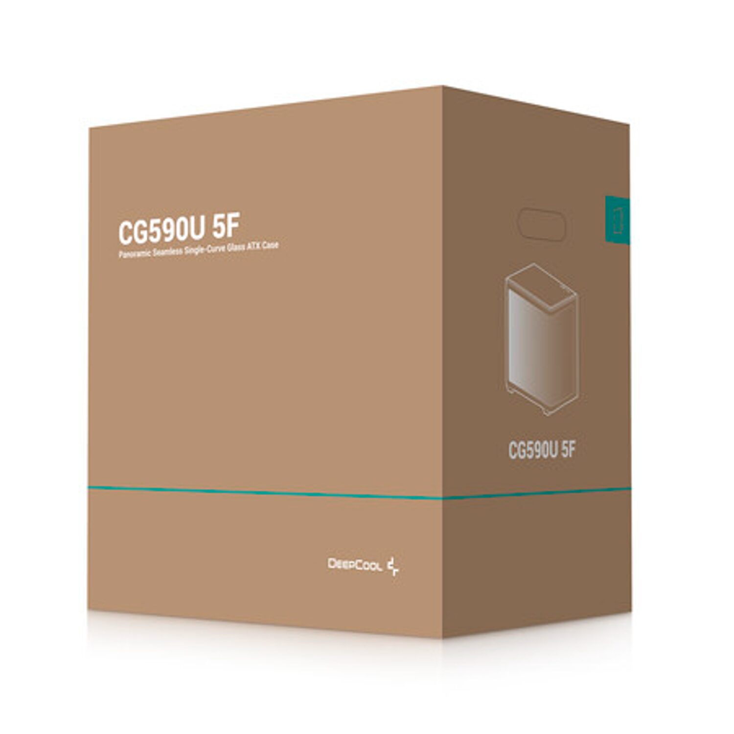 DeepCool CG590U 5F ATX ARGB Gaming Chassis - Black - Image 12