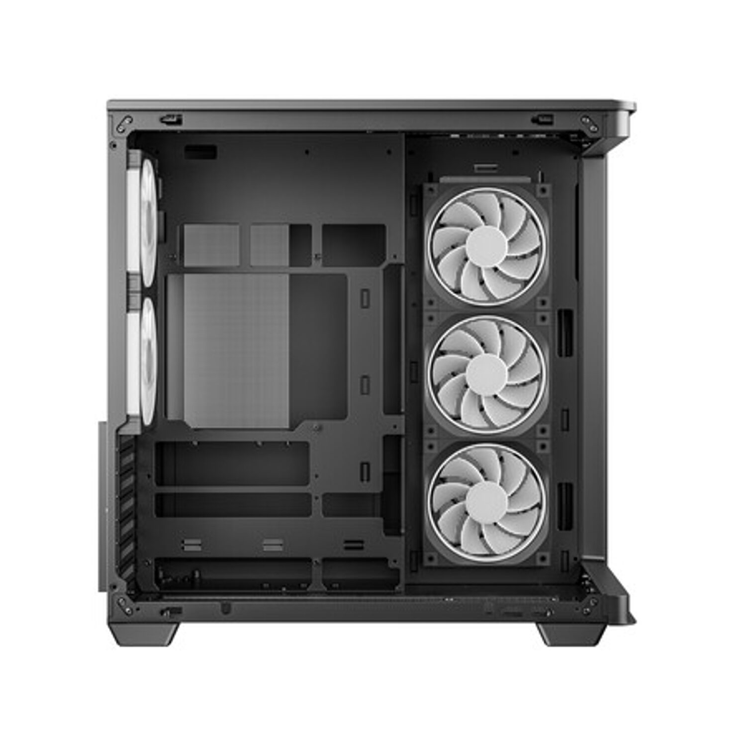 DeepCool CG590U 5F ATX ARGB Gaming Chassis - Black - Image 4
