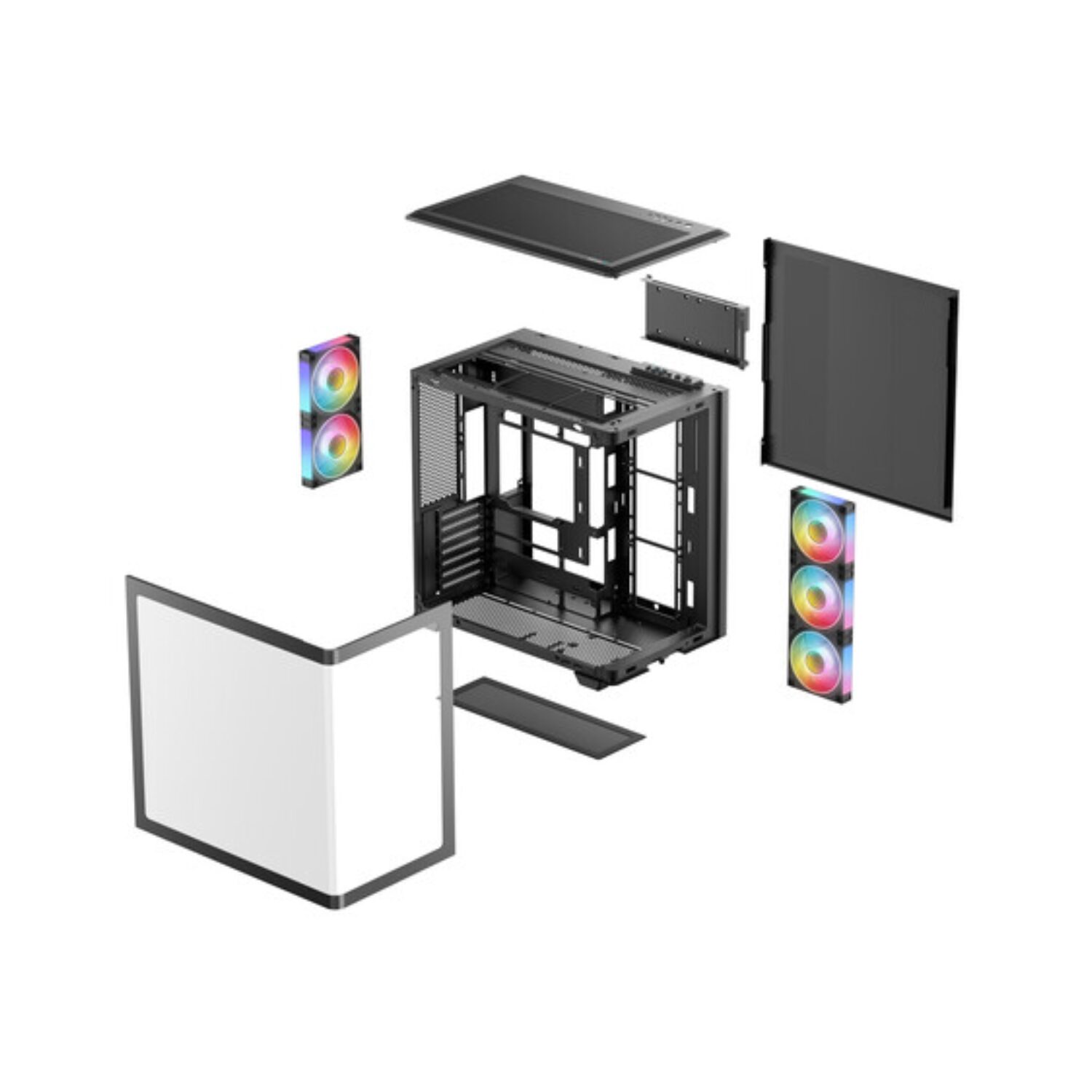 DeepCool CG590U 5F ATX ARGB Gaming Chassis - Black - Image 11