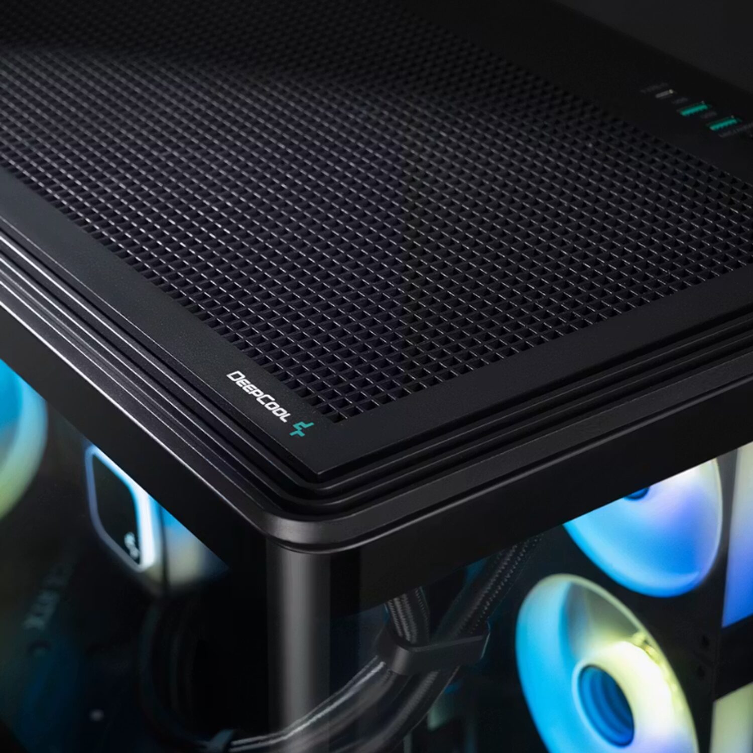 DeepCool CG590U 5F ATX ARGB Gaming Chassis - Black - Image 10