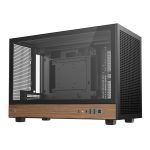 DeepCool CH260 Wood mATX Gaming Chassis - Black