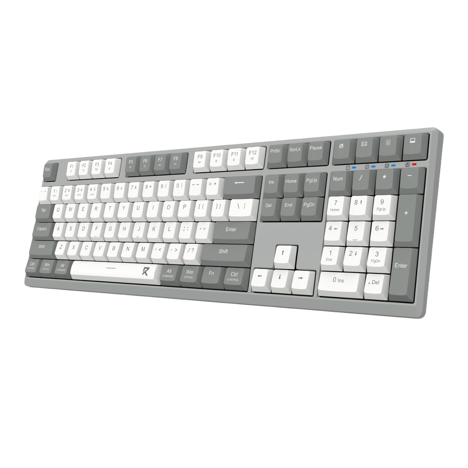 Redragon BK-7485 Wireless Office Keyboard - Grey - Image 6