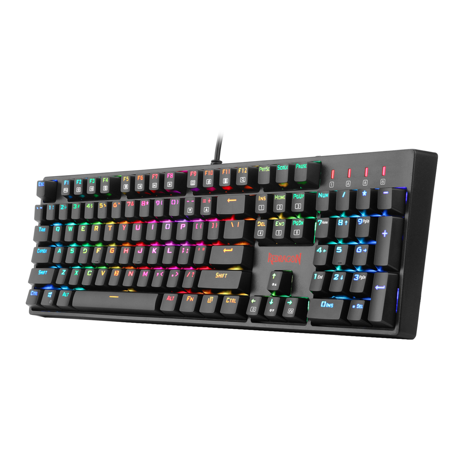 Redragon SURARA MECHANICAL RGB Gaming Keyboard - Black - Image 4