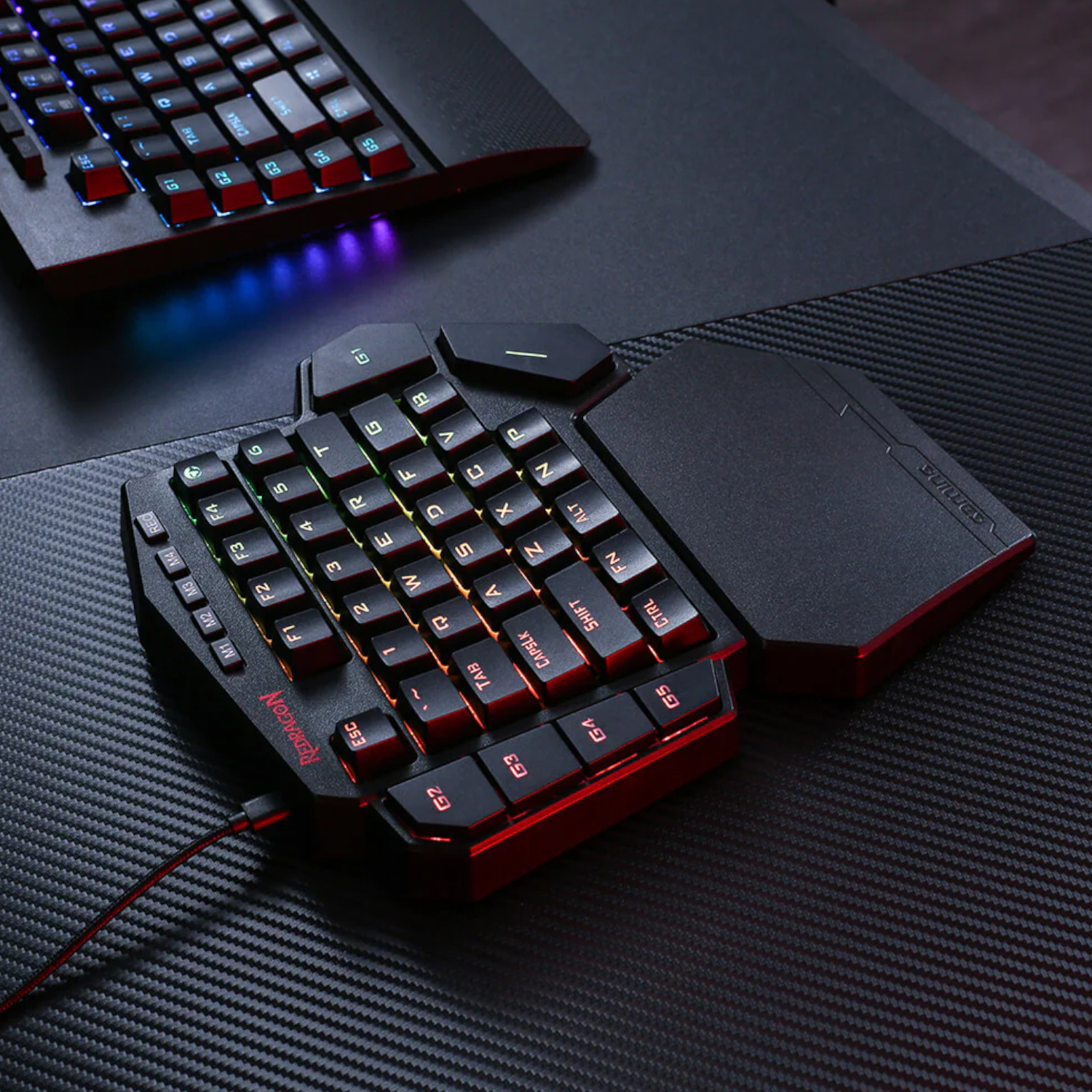 Redragon K585 DITI ELITE PRO RGB 40% Wireless Mechanical Gaming Keyboard - Blue Switches - Image 4