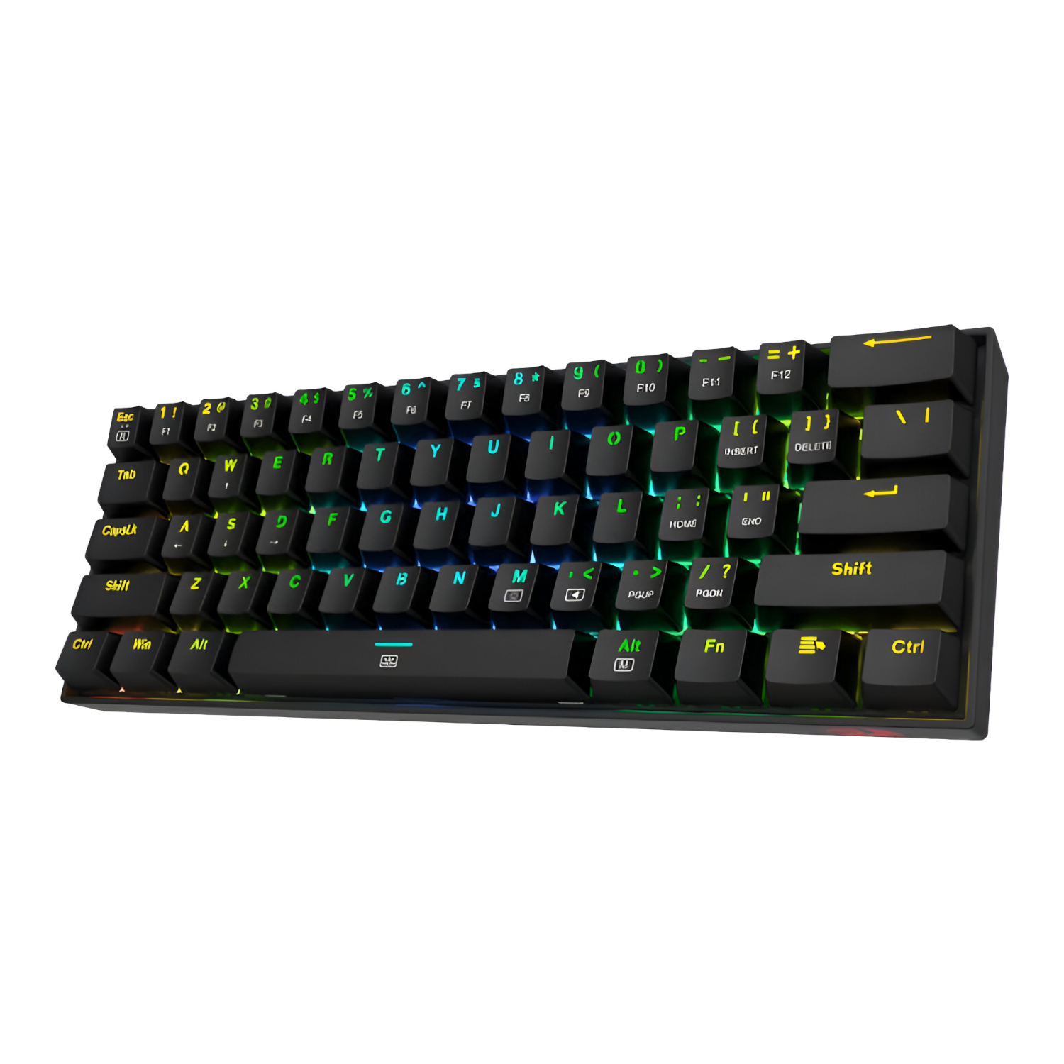REDRAGON DRAGONBORN Wired Mechanical Keyboard RGB 67Key Design - Black - Image 2